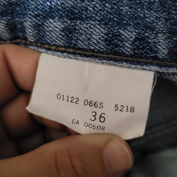 SILVER | Red Star vintage 100% cotton super high waist tapered mom jeans - Picture 9 of 10